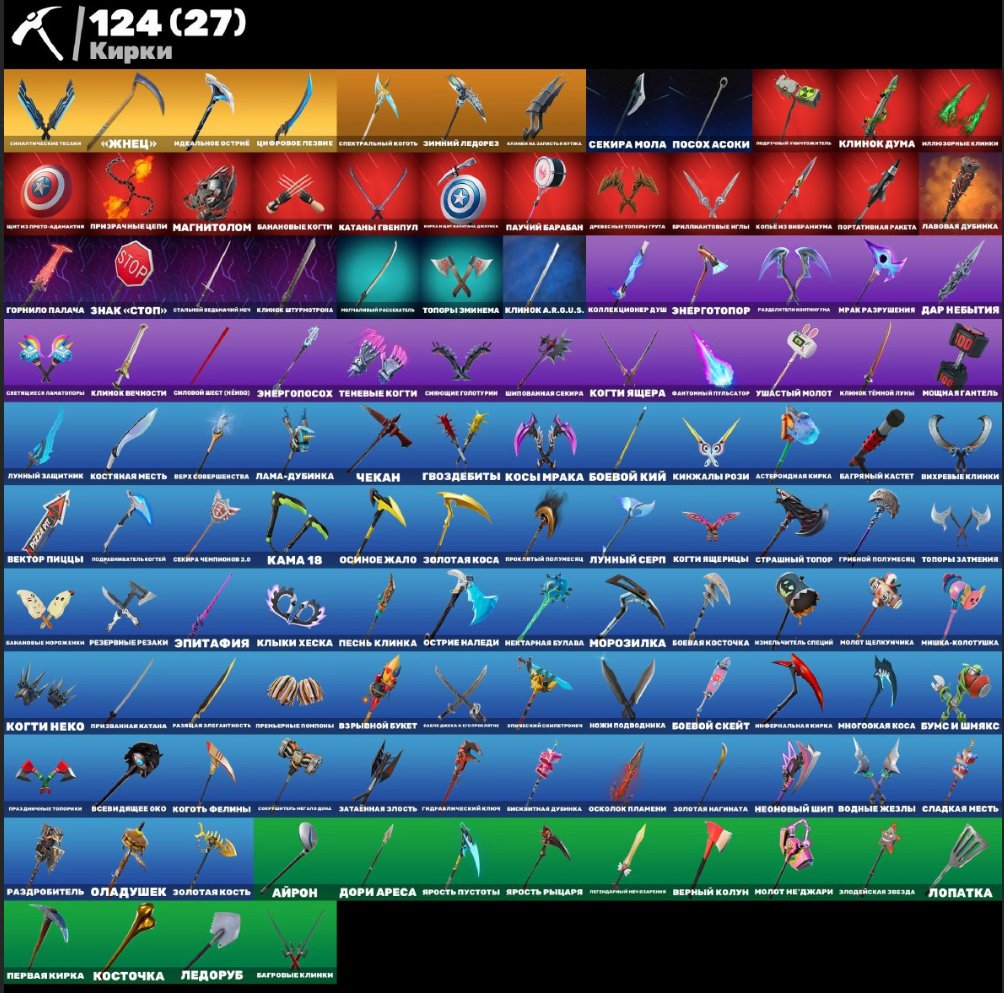 🎨 260 skins | 🌟 Fortnite account