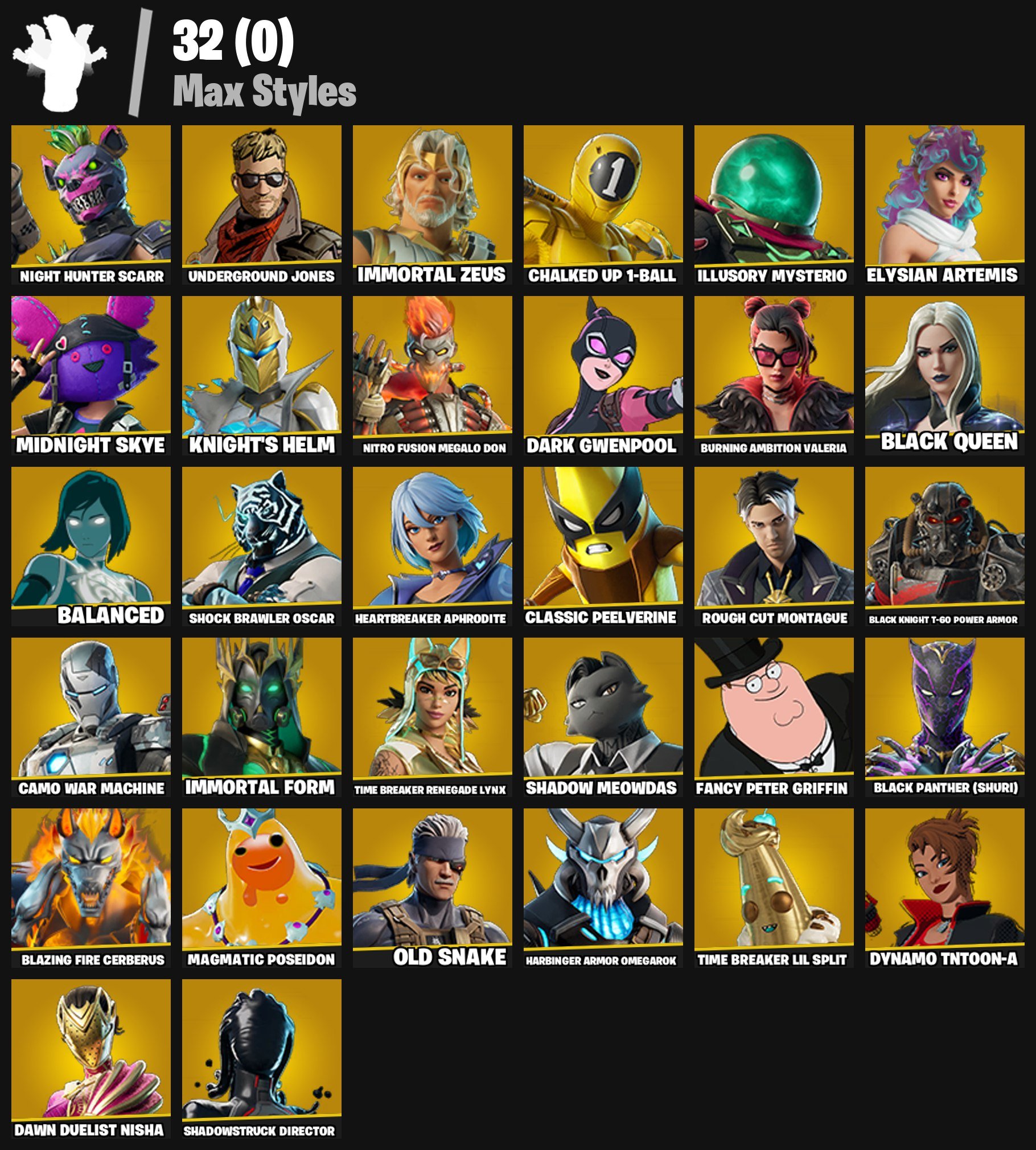 🎨 56 скінів | 🌟 Fortnite акаунт