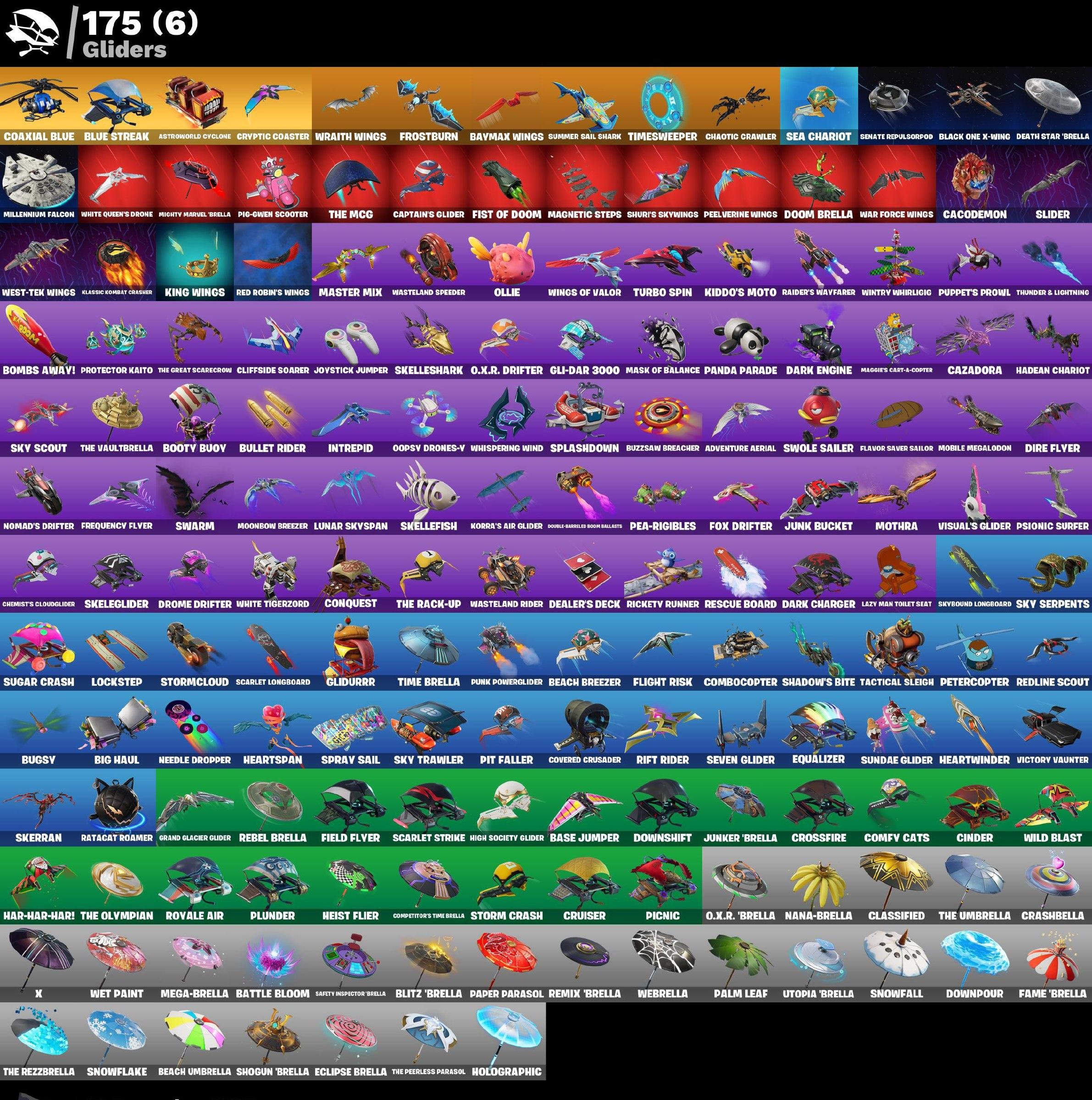 🎨 180 skins | 🌟 Fortnite account