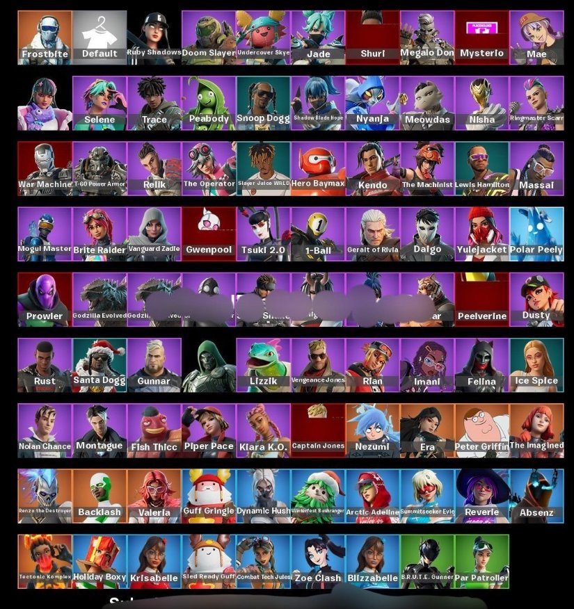 🎨 89 скінів | 🌟 Fortnite акаунт