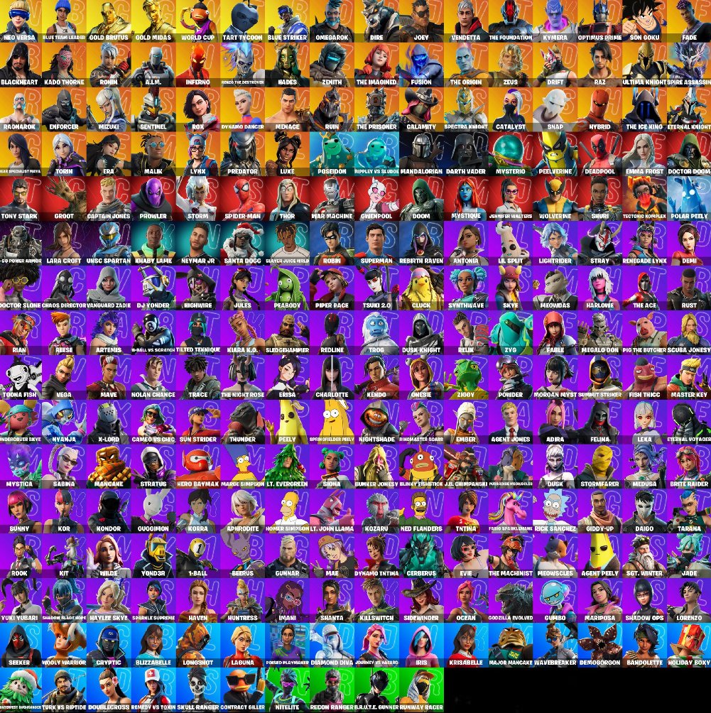 🎨 250 skins | 🌟 Fortnite account