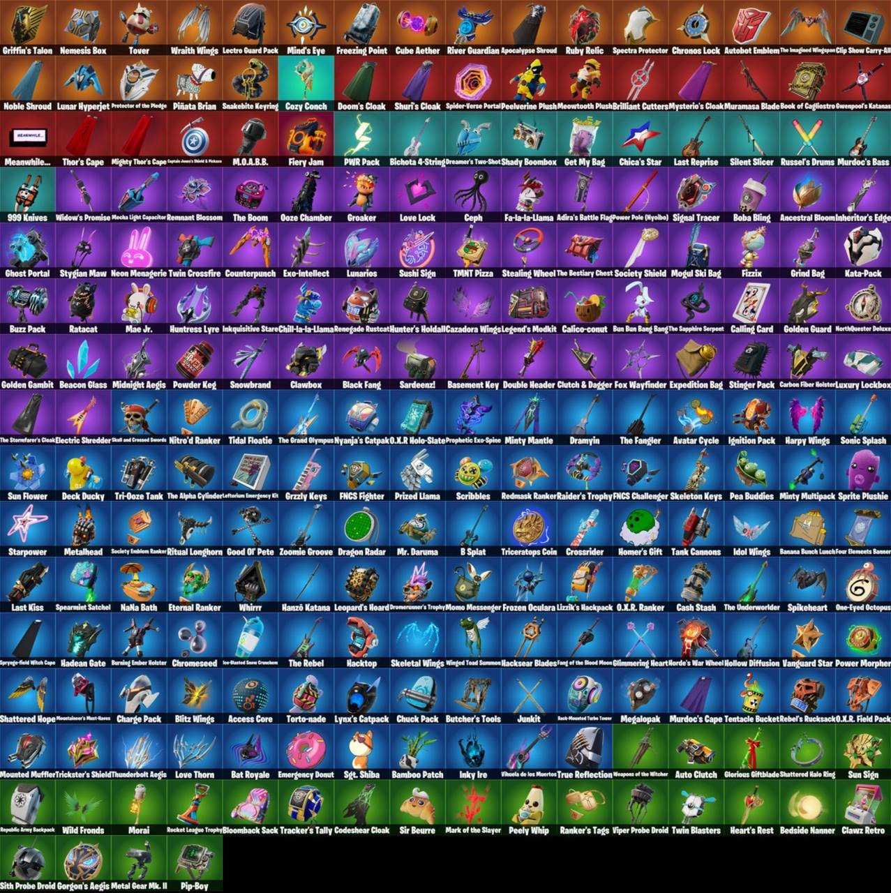 🎨 207 скінів | 🌟 Fortnite акаунт