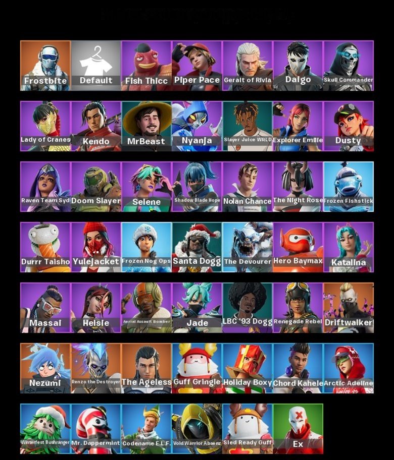 🎨 49 skins | 🌟 Fortnite account