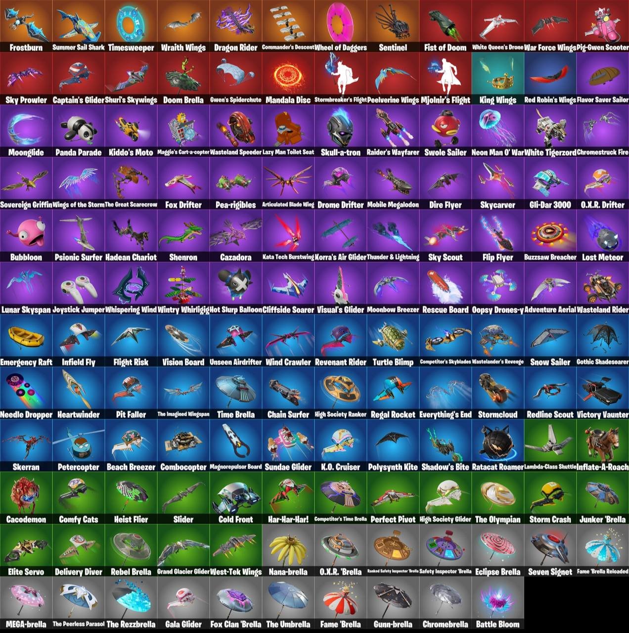 🎨 207 скінів | 🌟 Fortnite акаунт