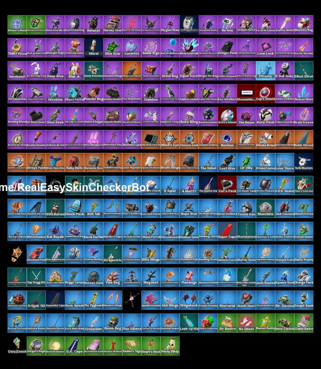 🎨 186 skins | 🌟 Fortnite account