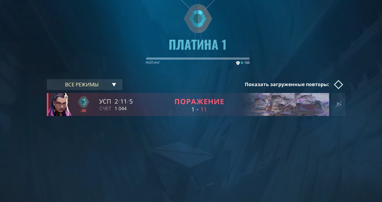 🎯 Valorant акаунт | Платина 1 | EU | 13 агентів