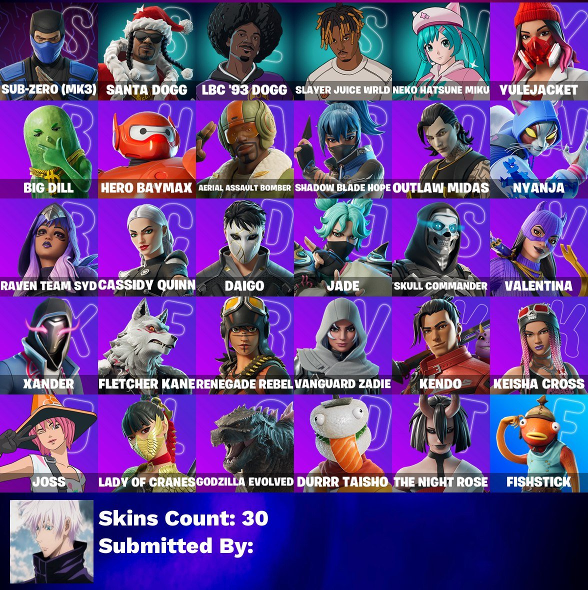 🎨 31 skins | 🌟 Fortnite account