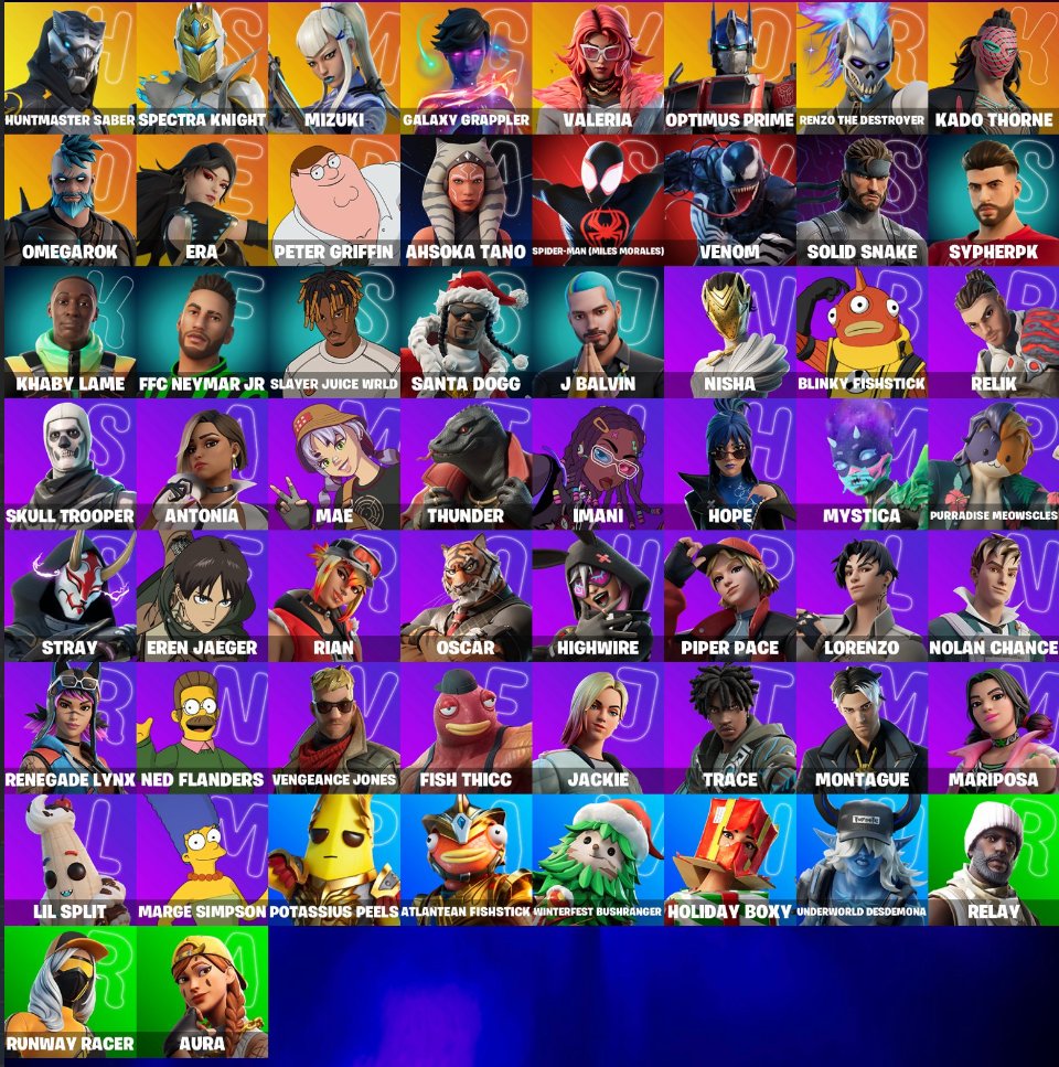 🎨 58 skins | 🌟 Fortnite account