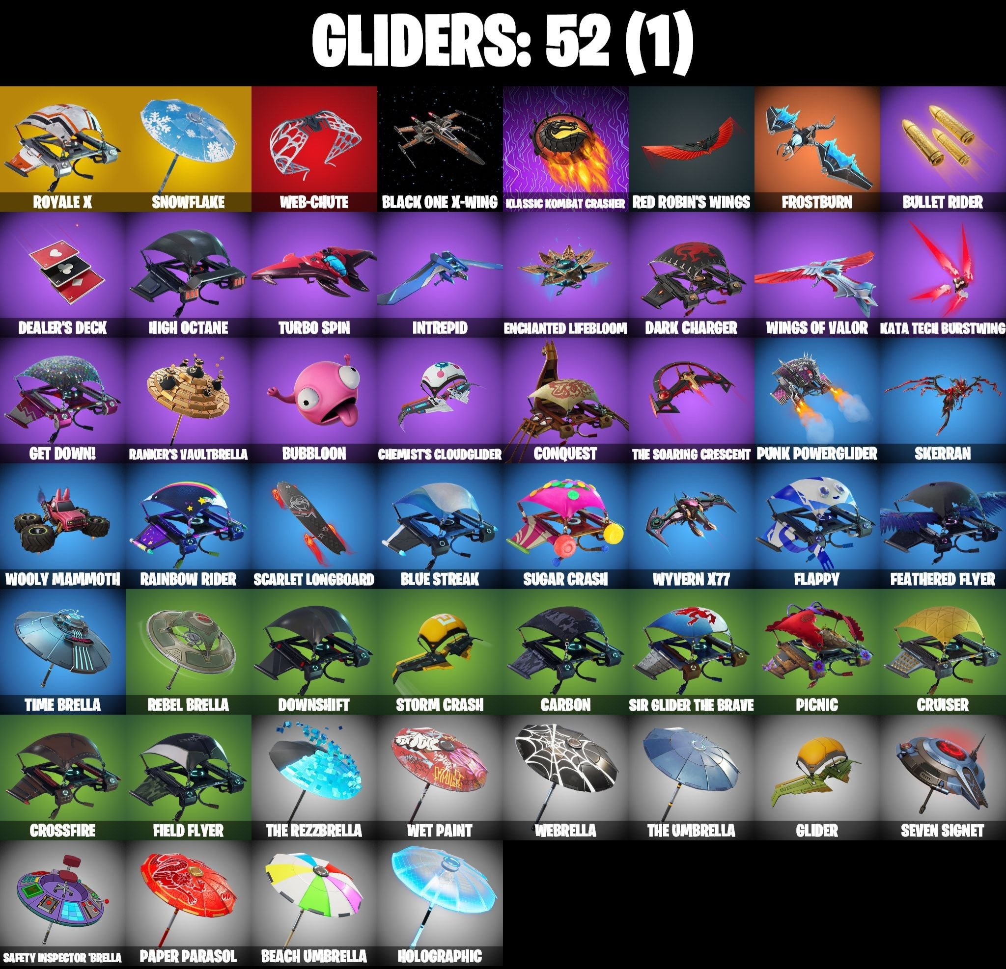 🎨 47 скинов | 🌟 Fortnite аккаунт