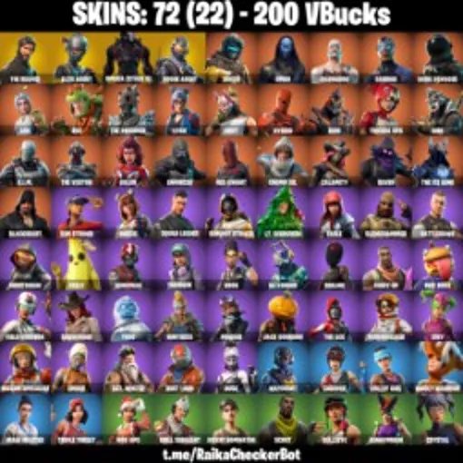 🎨 75 скинов | 🌟 Fortnite аккаунт