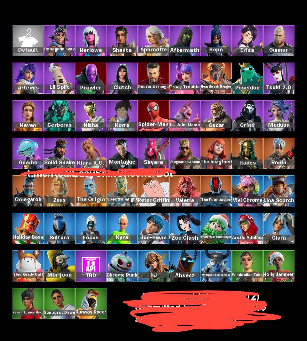 🎨 66 skins | 🌟 Fortnite account