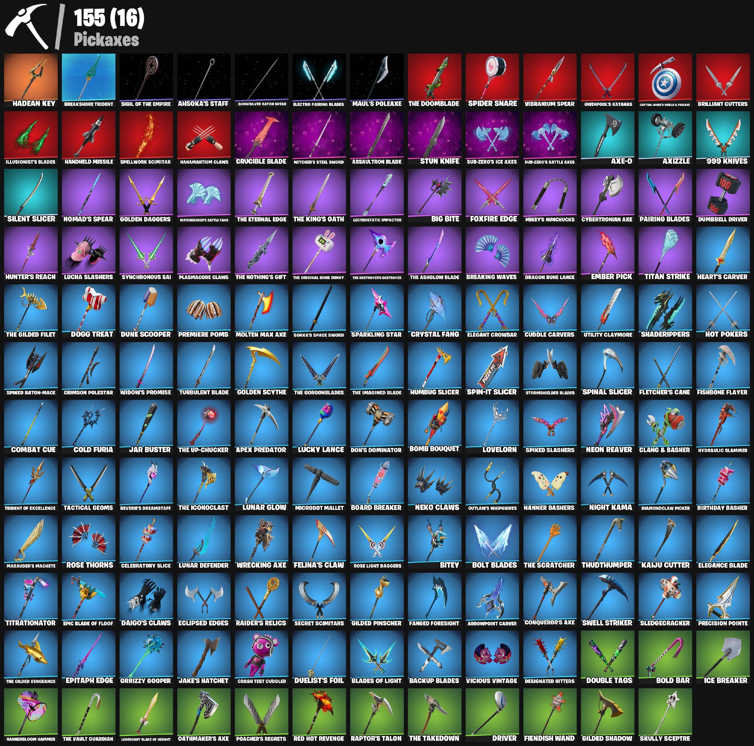 🎨 166 skins | 🌟 Fortnite account