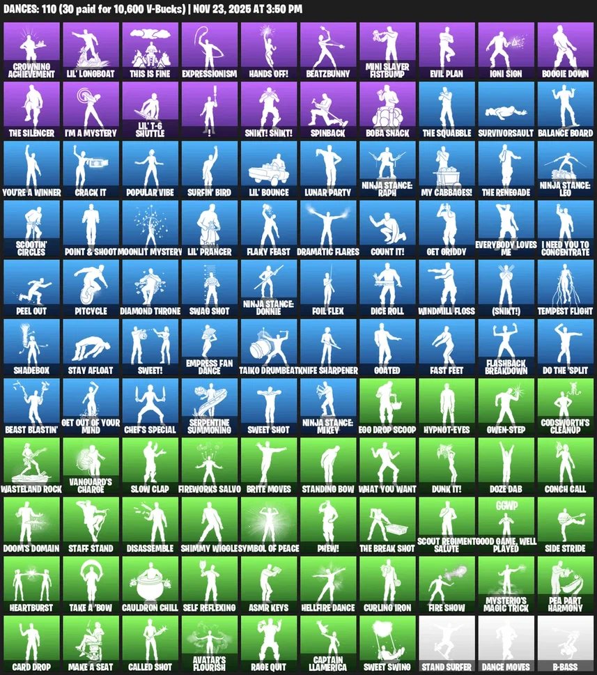 🎨 130 skins | 🌟 Fortnite account