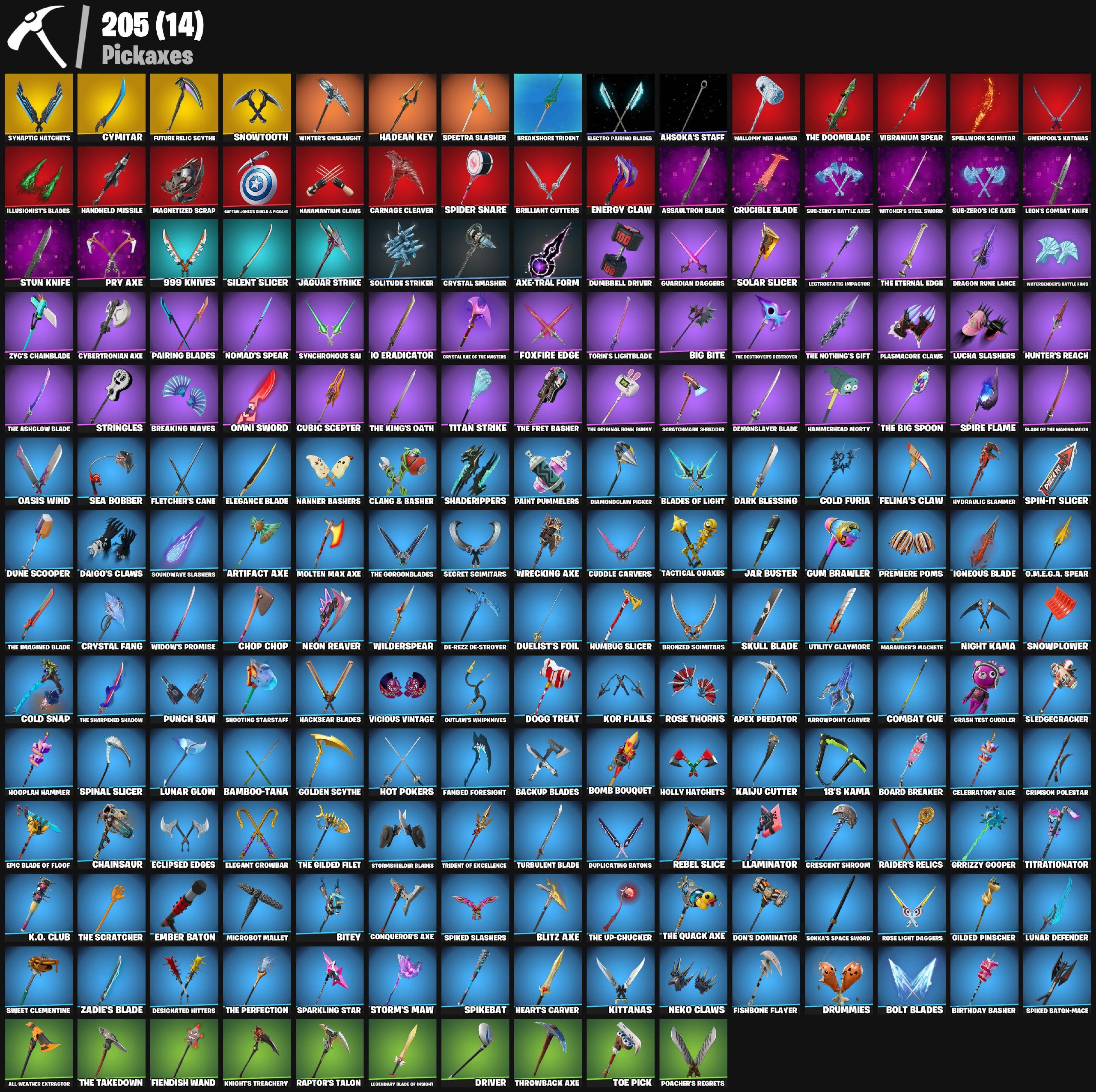 🎨 203 skins | 🌟 Fortnite account