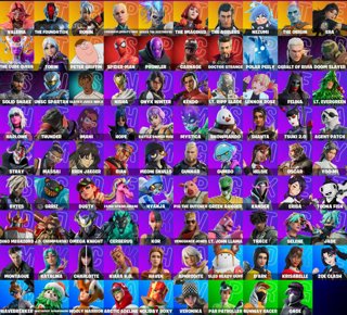 🎨 89 скінів | 🌟 Fortnite акаунт