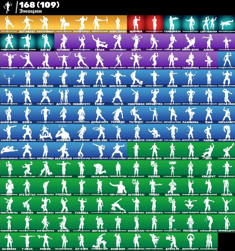 🎨 109 skins | 🌟 Fortnite account