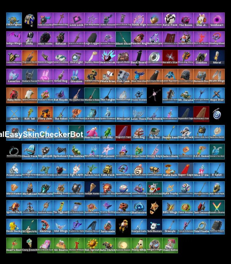 👾 119 skins | 🌟 Fortnite account