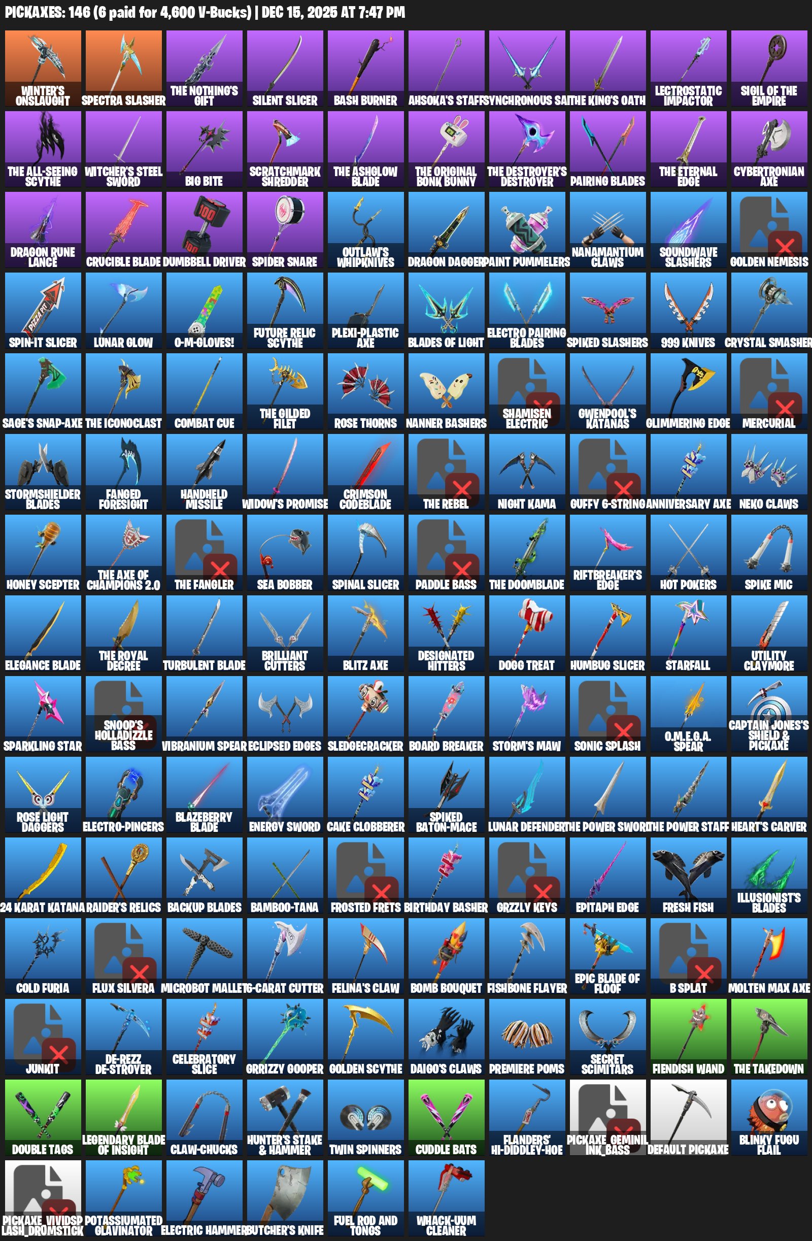 🎨 105 skins | 🌟 Fortnite account