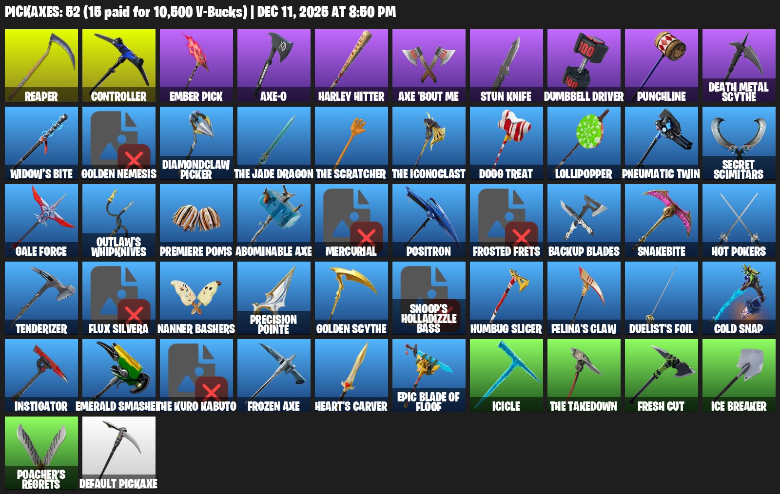 🎨 52 skins | 🌟 Fortnite account