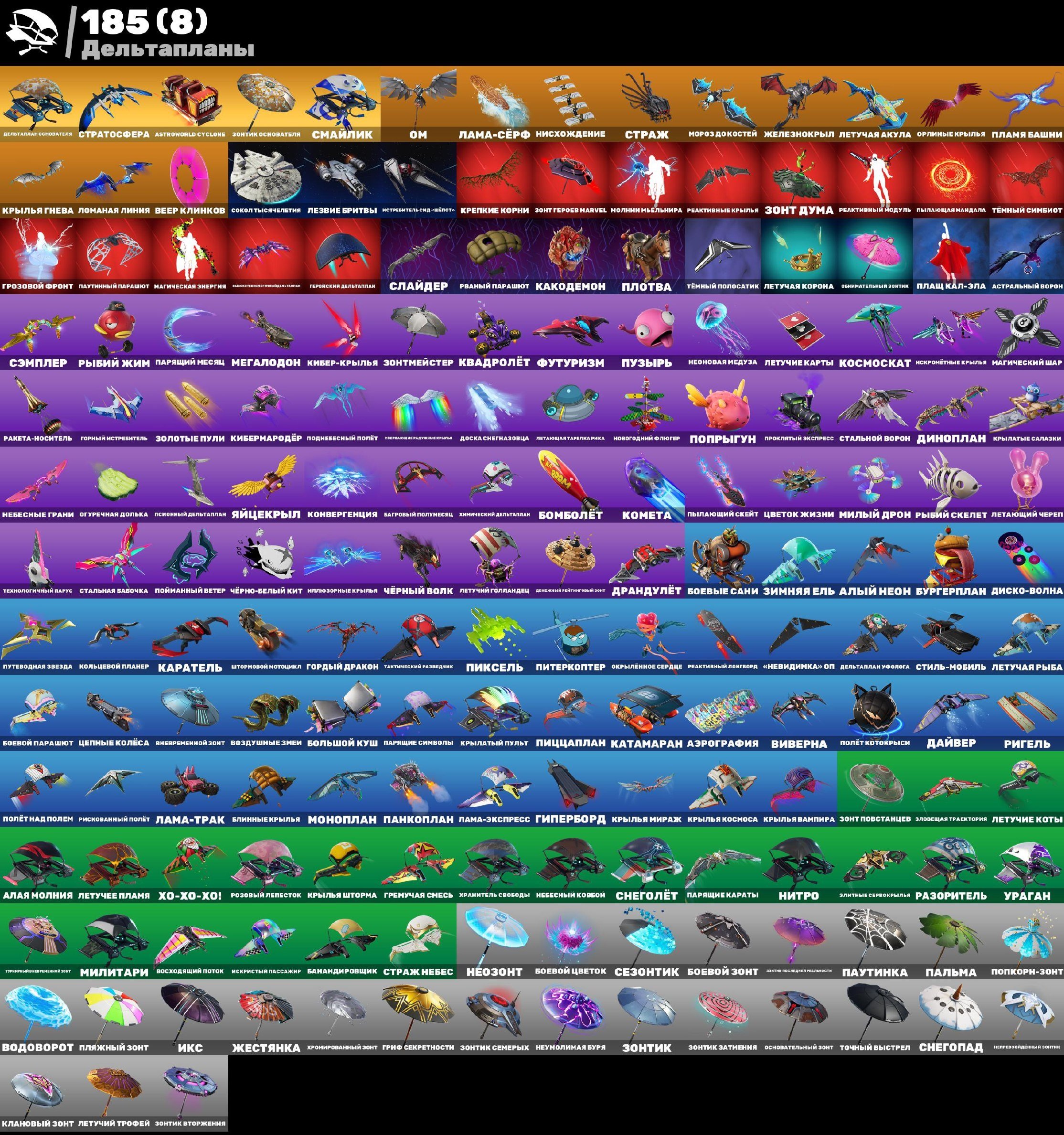 🎨 221 skins | 🌟 Fortnite account