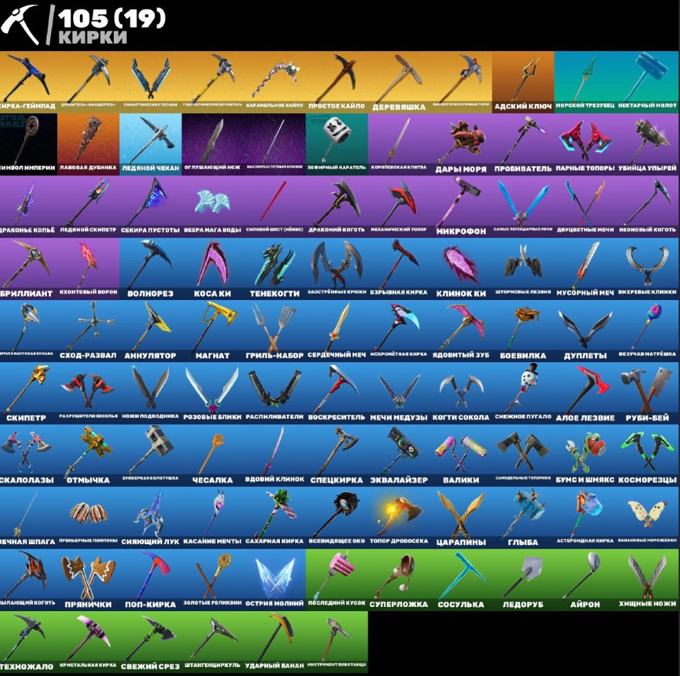 🎨 131 скінів | 🌟 Fortnite акаунт