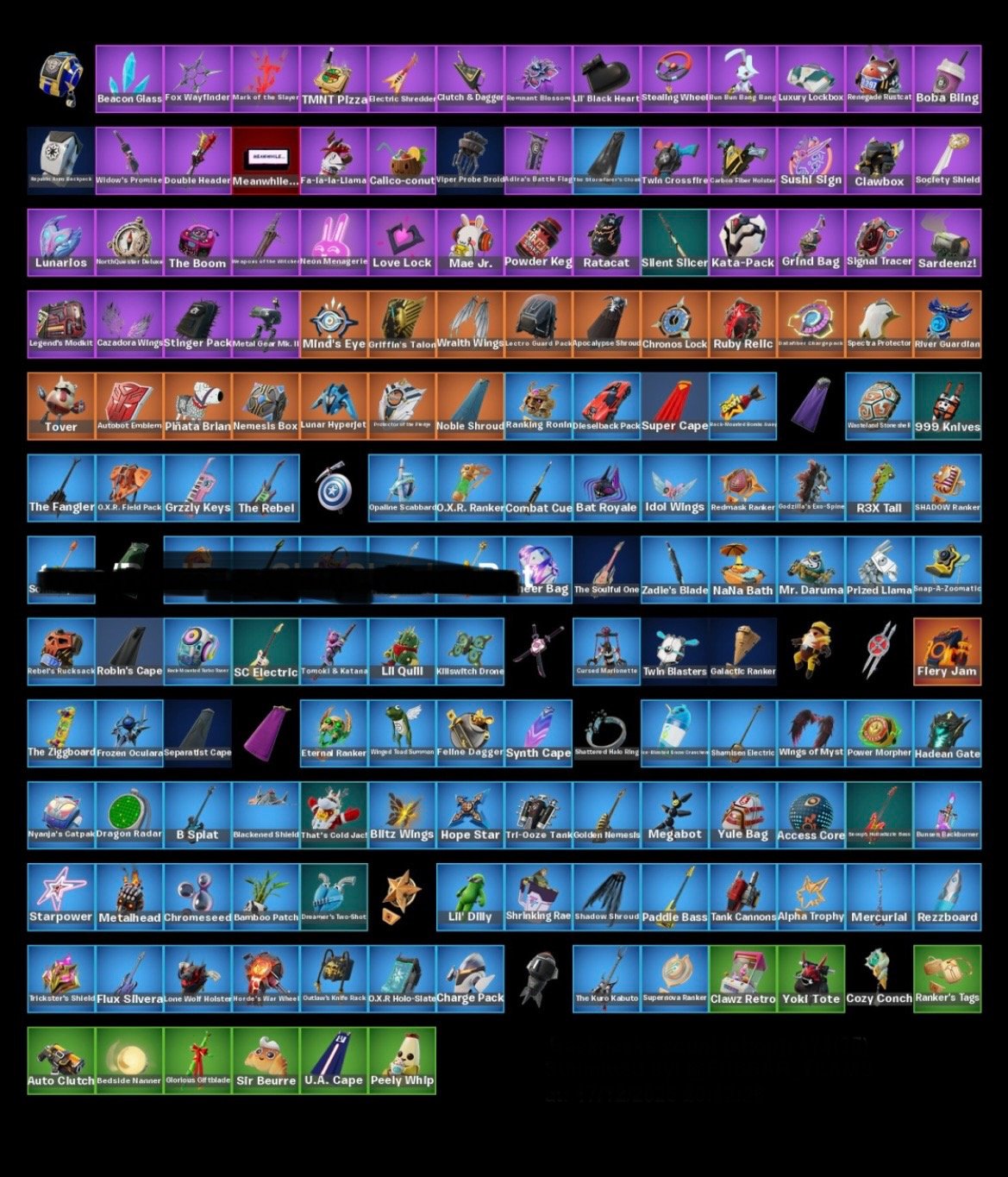 🔑 114 скинов | 1200 V-baks