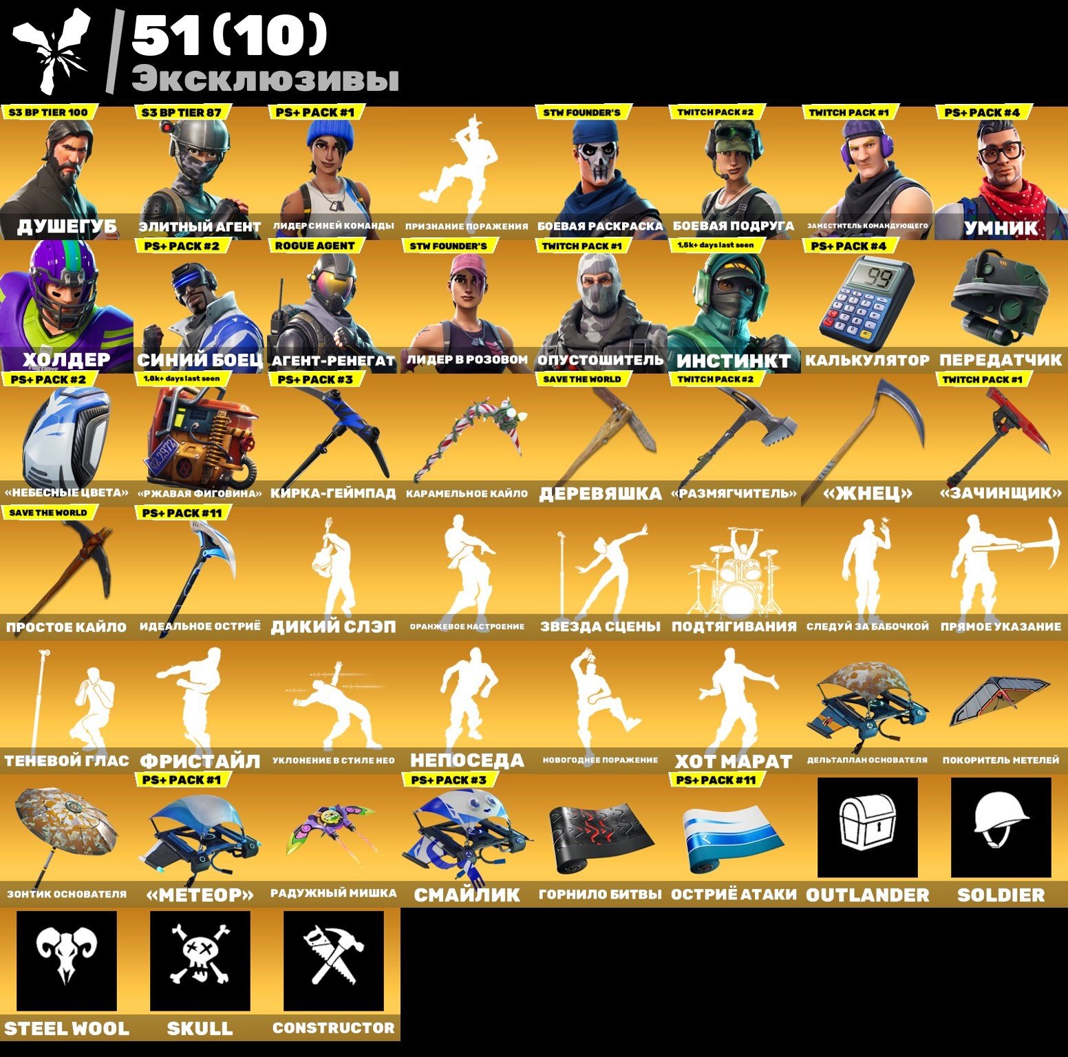 🎨 220 скінів | 🌟 Fortnite акаунт