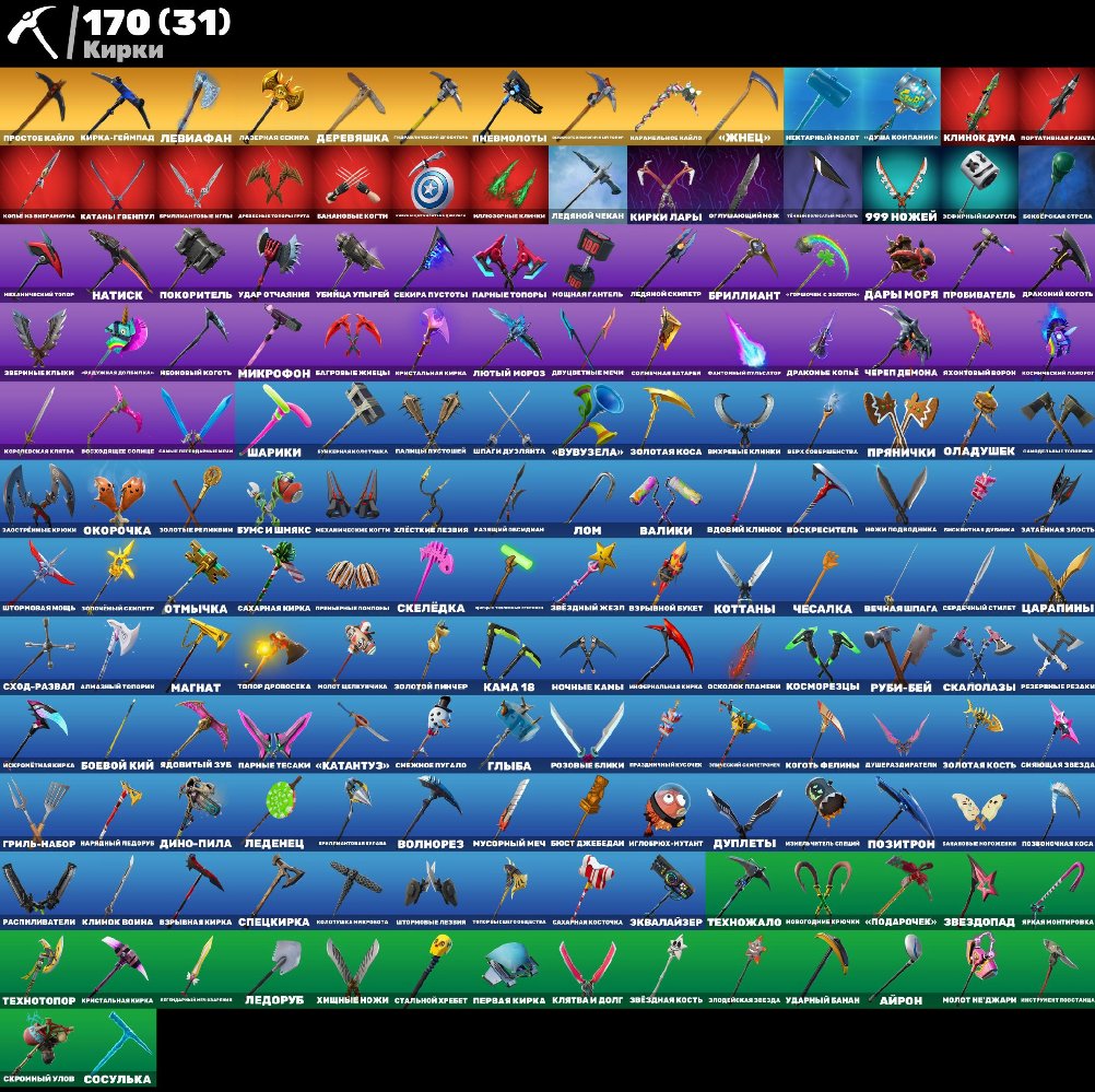 🎨 217 скінів | 🌟 Fortnite акаунт