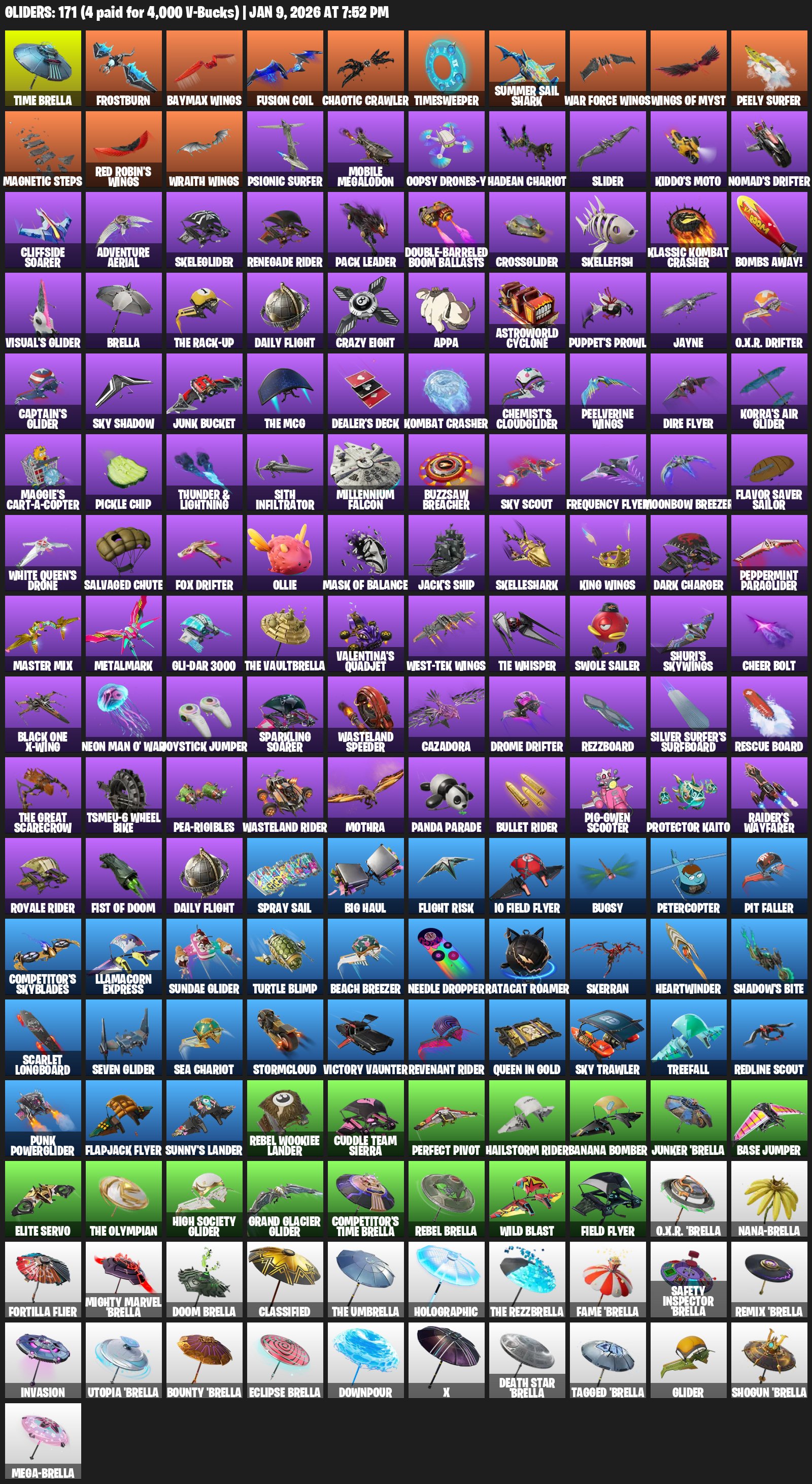 🎨 181 skins | 🌟 Fortnite account