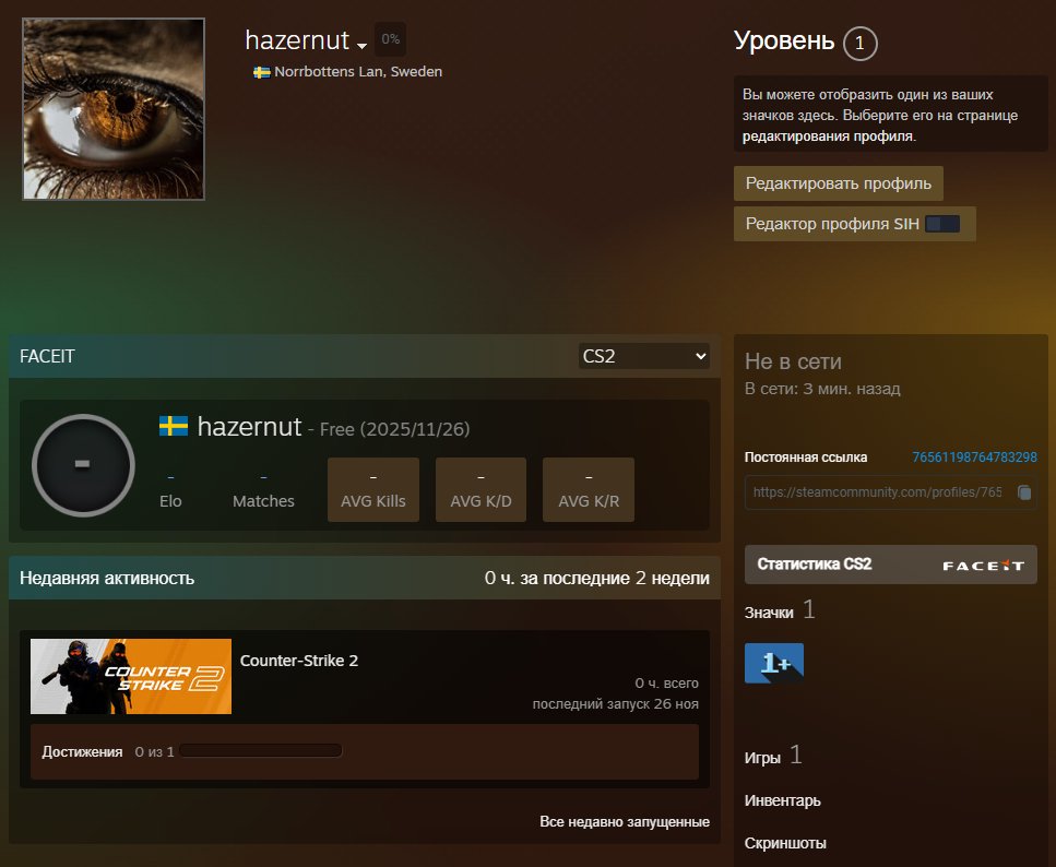 🏆 FACEIT LVL 4 | 🕒 0 hours — Ready for Competitive Play