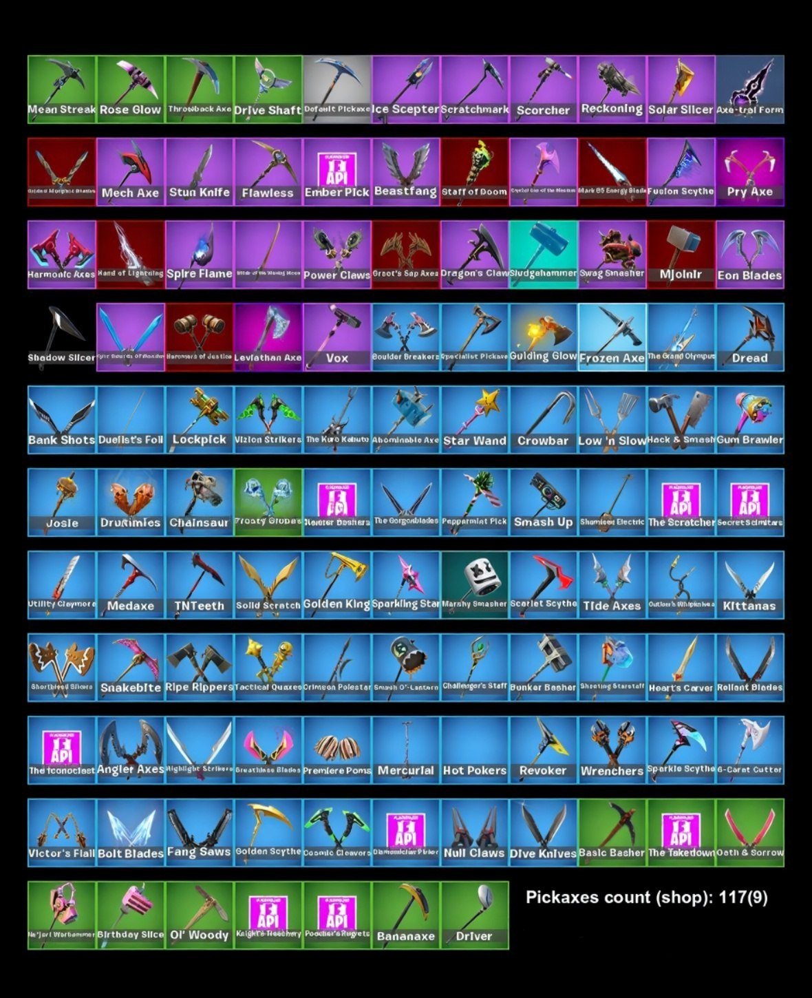 💖119 skins💖🔥770 Vbucks💖