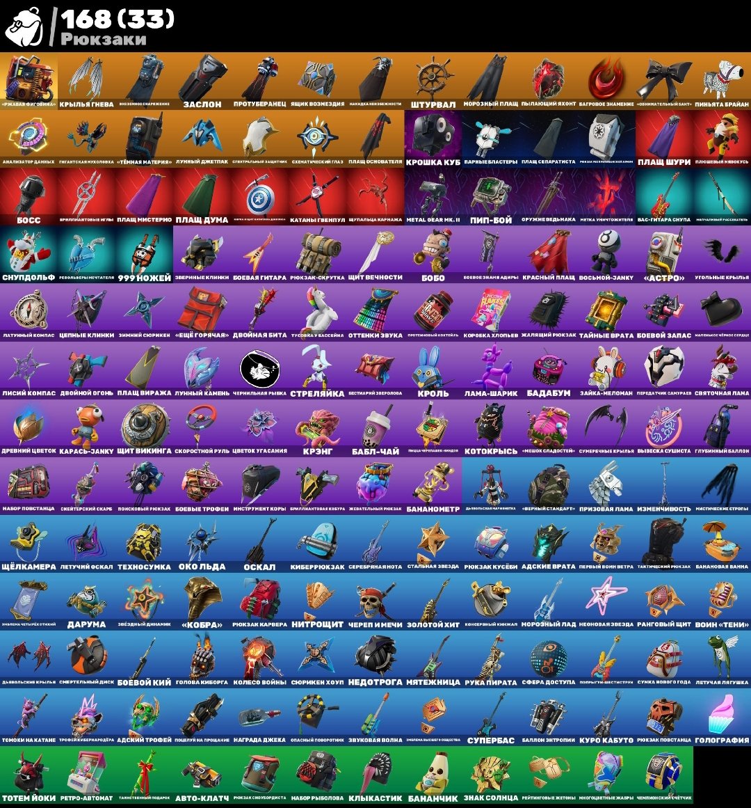 🎨 125 скінів | 🌟 Fortnite акаунт