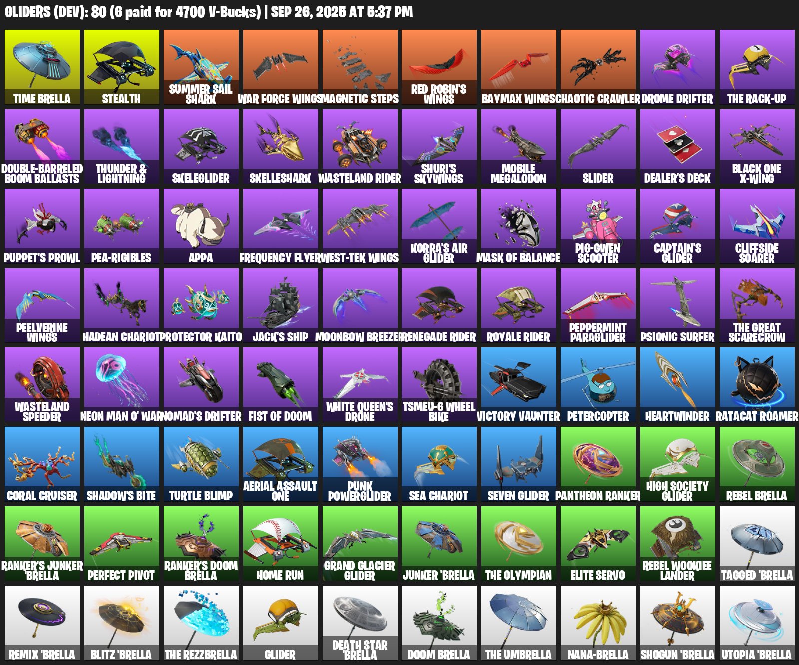 💖 130 unique skins | 🌟 Fortnite account