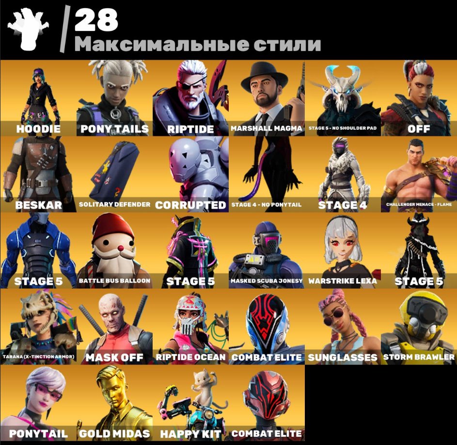 🎨 156 skins | 🌟 Fortnite account