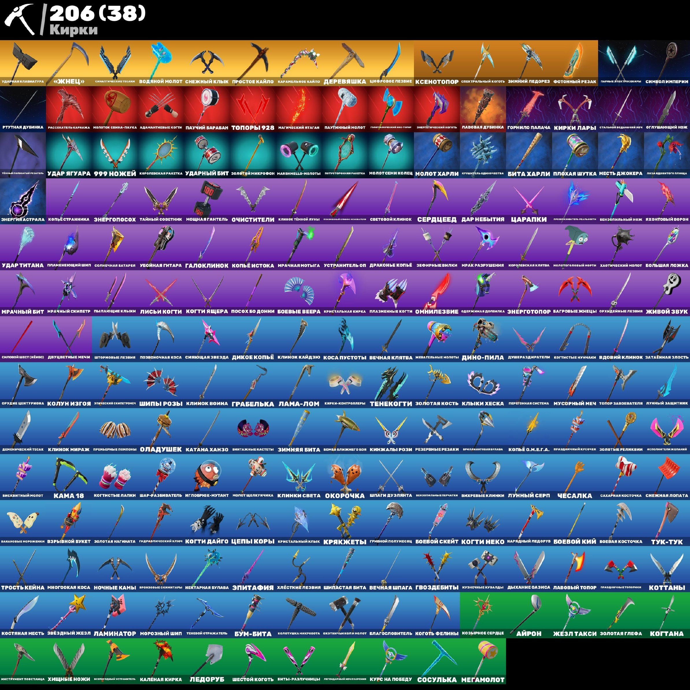 🎨 216 скінів | 🌟 Fortnite акаунт