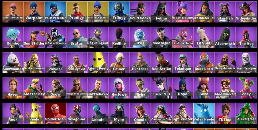 🎨 130 skins | 🌟 Fortnite account