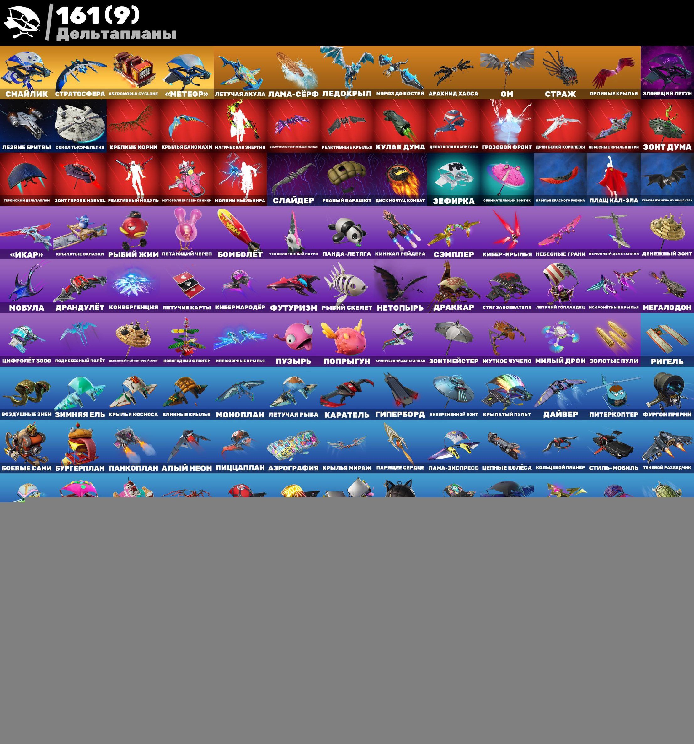 🎨 189 skins | 🌟 Fortnite account