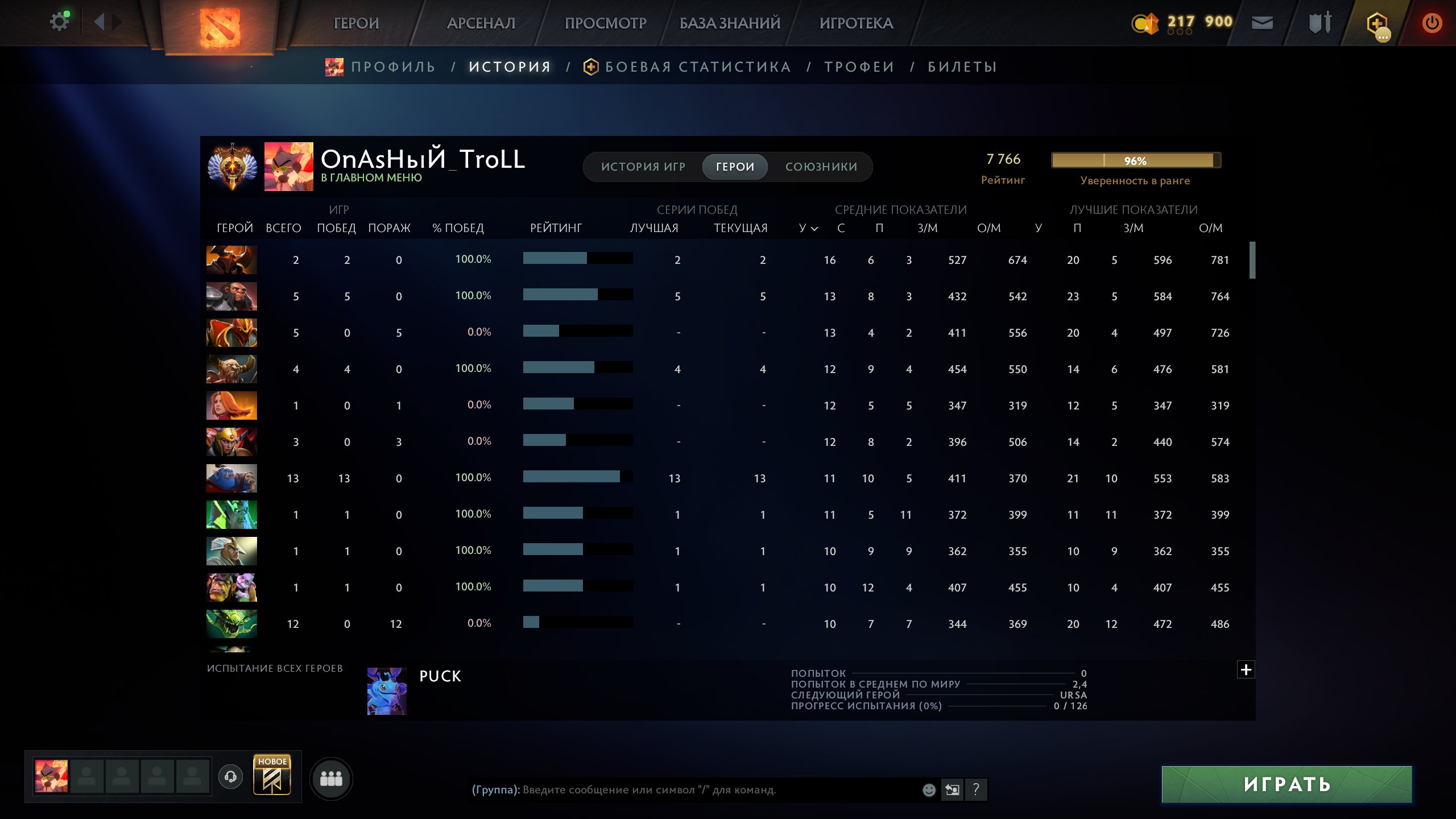 🏅 MMR 7766 | 🕒 2000 hours | 🛡 12000