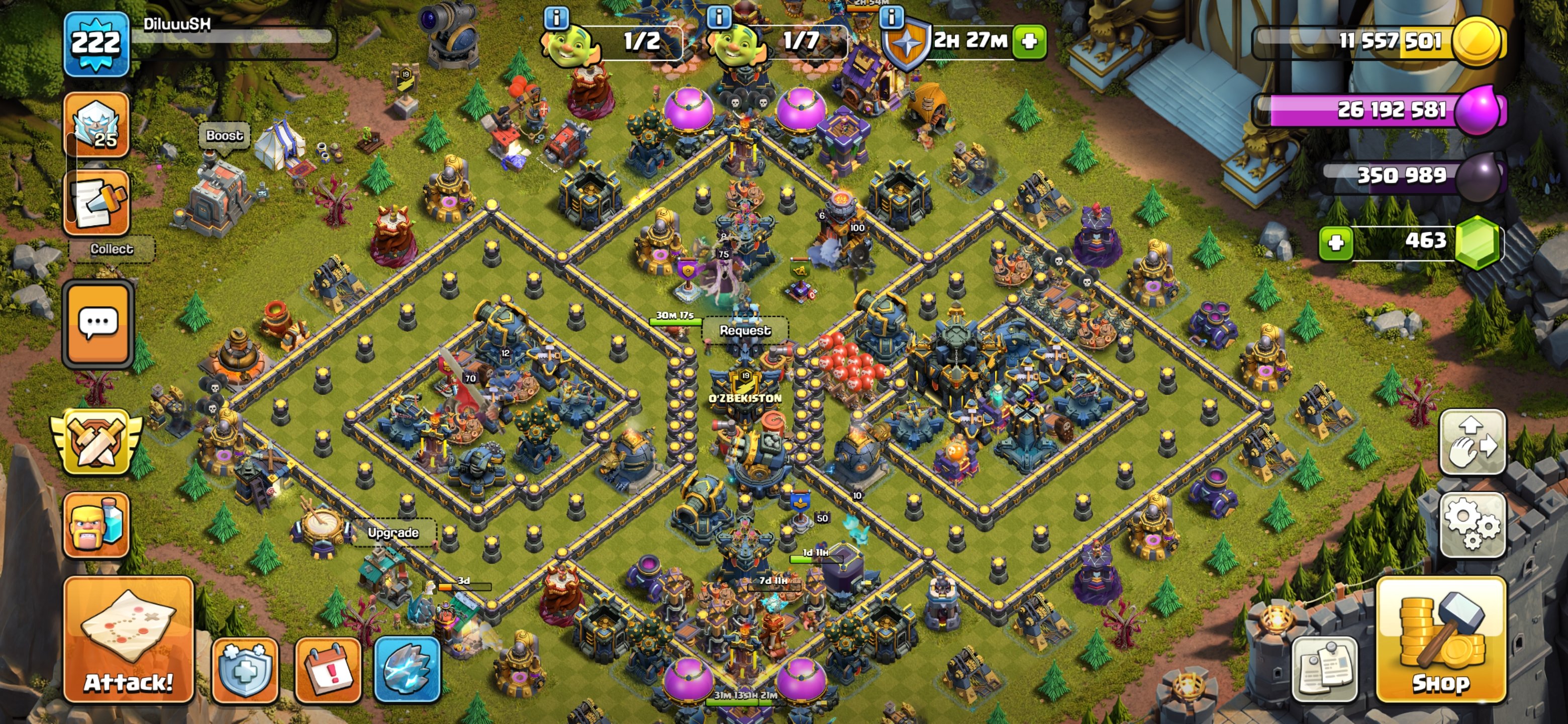 🏰 Clash of Clans account | Town Hall 17 | Level 70