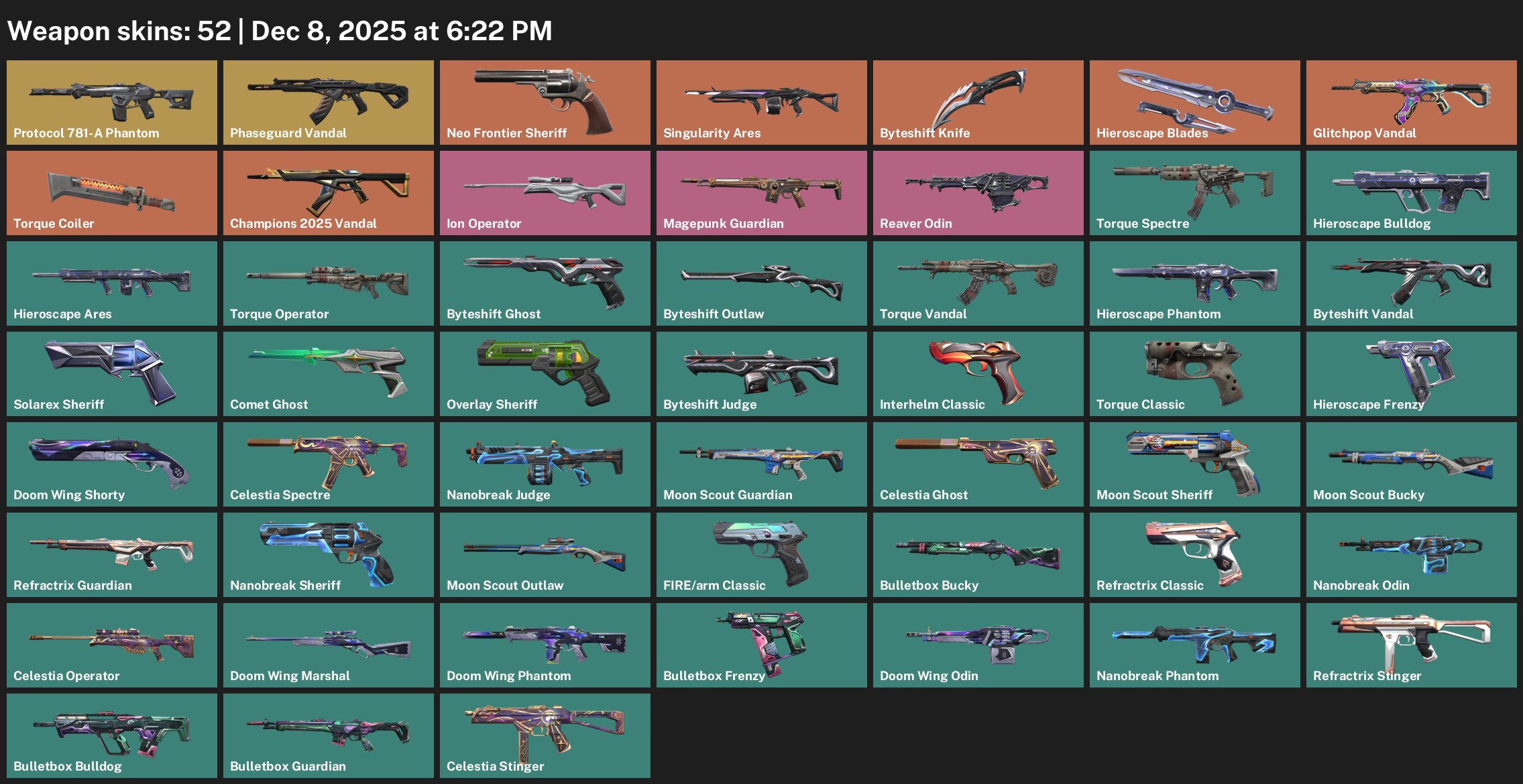 🎯 Valorant account | Ranked unlocked | EU | 20 agents