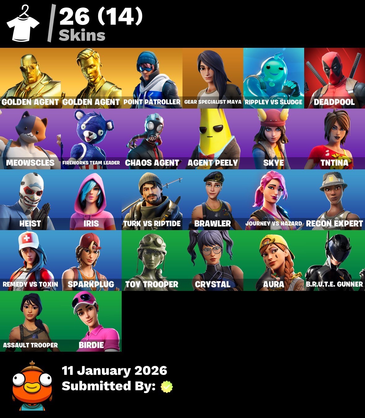 🎨 26 скінів | 🌟 Fortnite акаунт