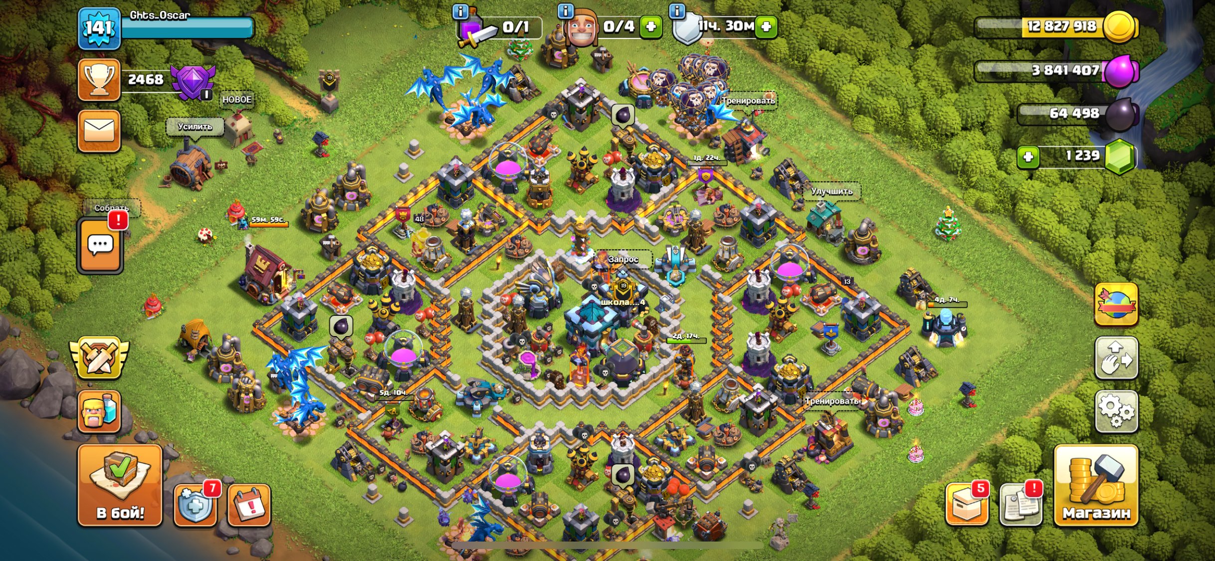 🏰 Clash of Clans account | Town Hall 13 | Level 141