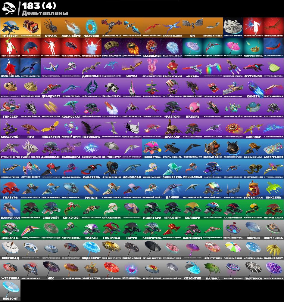 🎨 189 skins | 🌟 Fortnite account