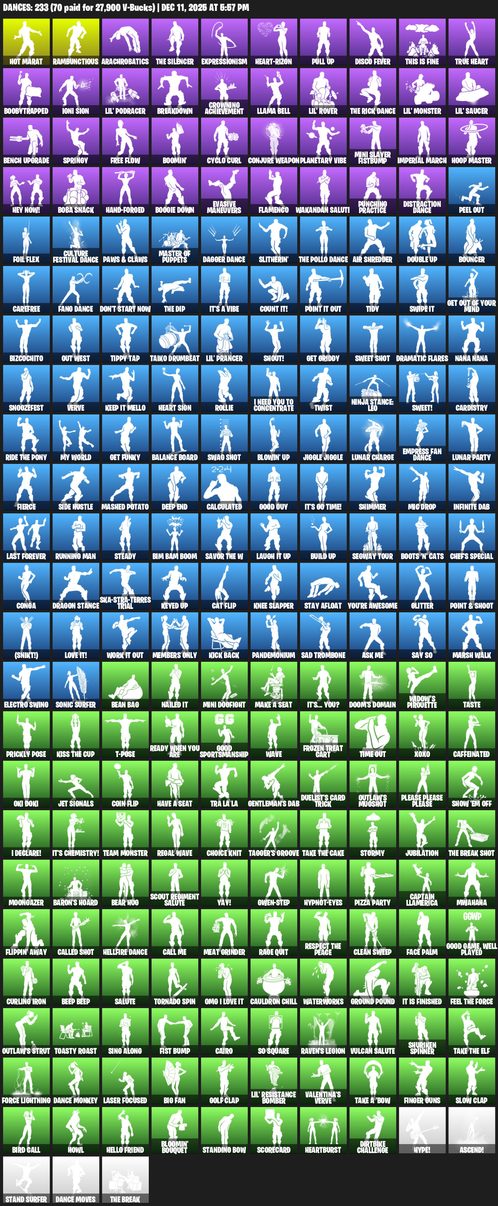 🎨 218 skins | 🌟 Fortnite account