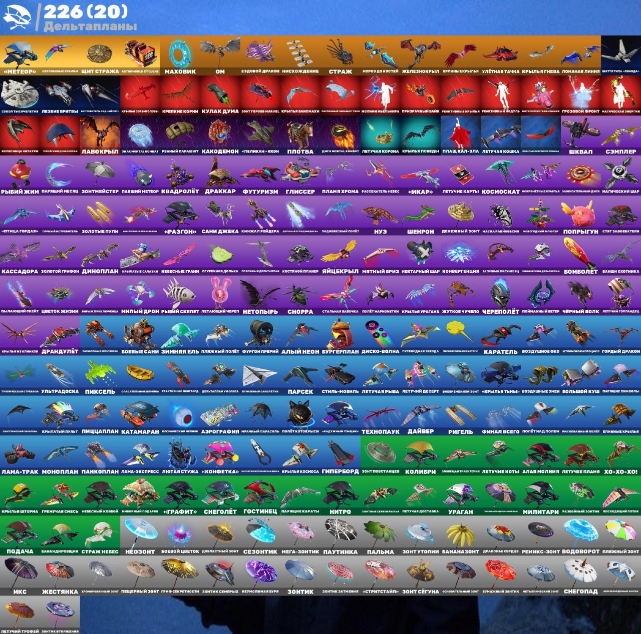 🎨 333 скина | 🌟 Fortnite аккаунт