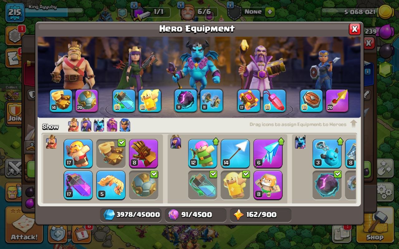 🏰 Clash of Clans акаунт | Ратуша 16 | Рівень 215