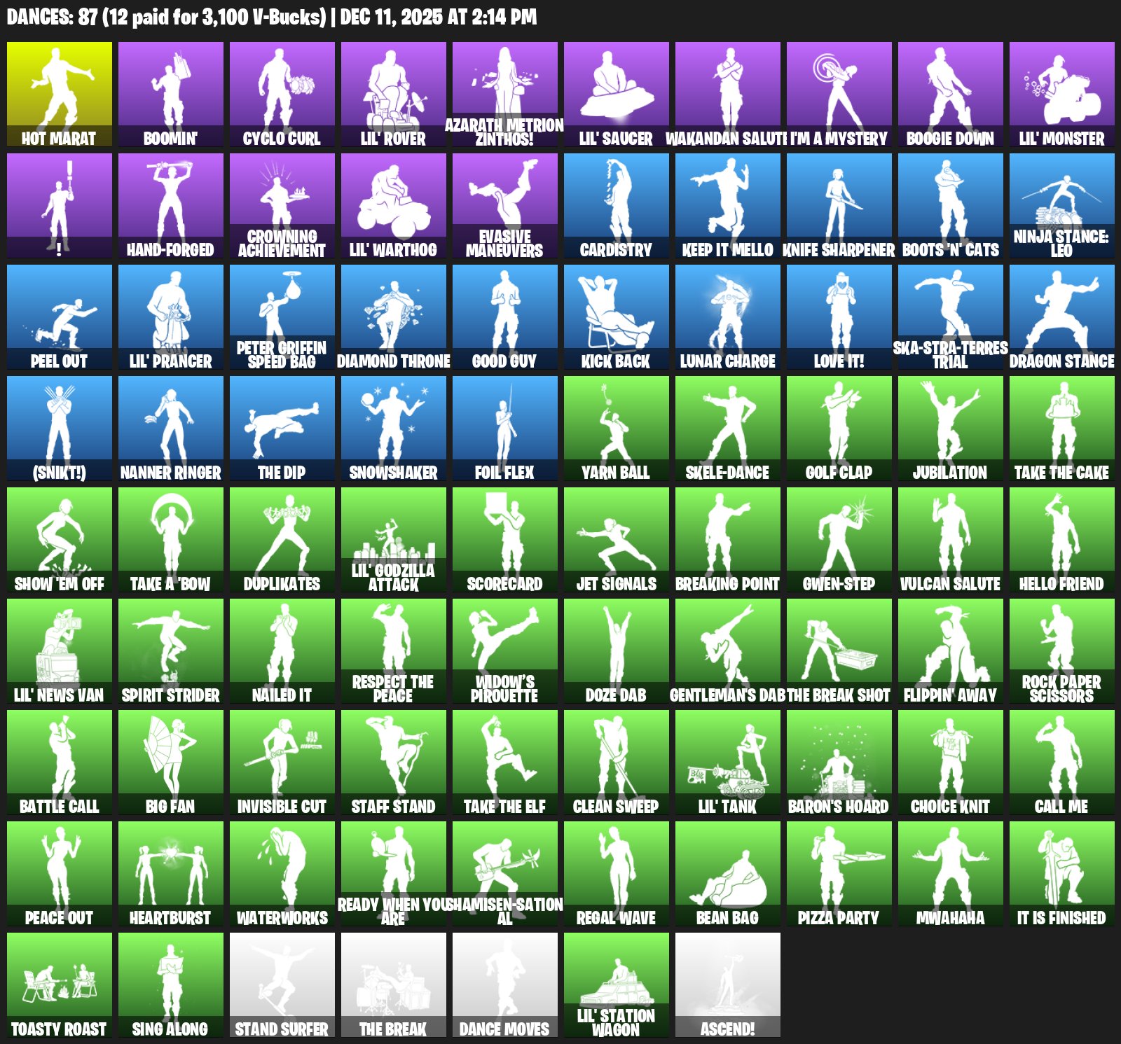 🎨 112 skins | 🌟 Fortnite account