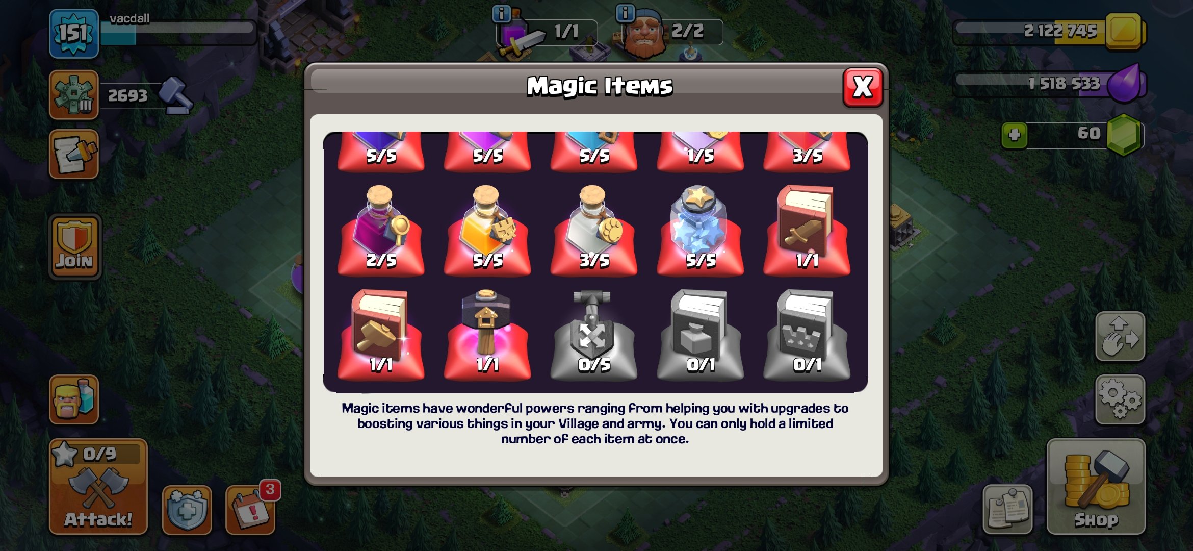 🏰 Clash of Clans акаунт | Ратуша 13 рівень | Рівень 0