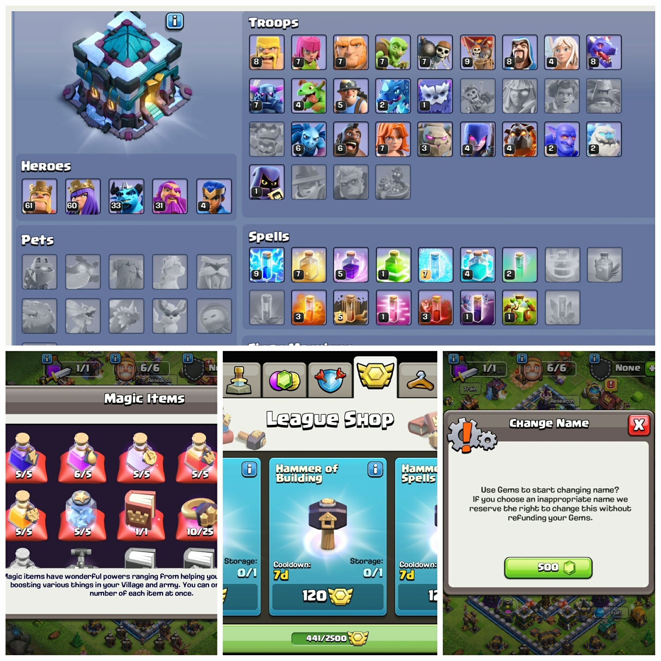 🏰 Clash of Clans акаунт | Ратуша 13 рівень | Рівень 80