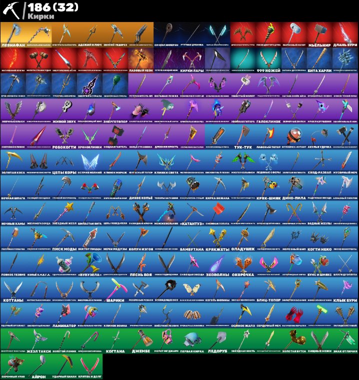 154 скина | Fortnite аккаунт